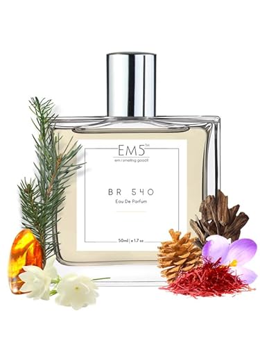 EM5™ BR 540 Unisex-Parfüm | Holzig, warm, würzig | Eau de Parfum Spray | Starkes und lang anhaltendes EDP von Em5