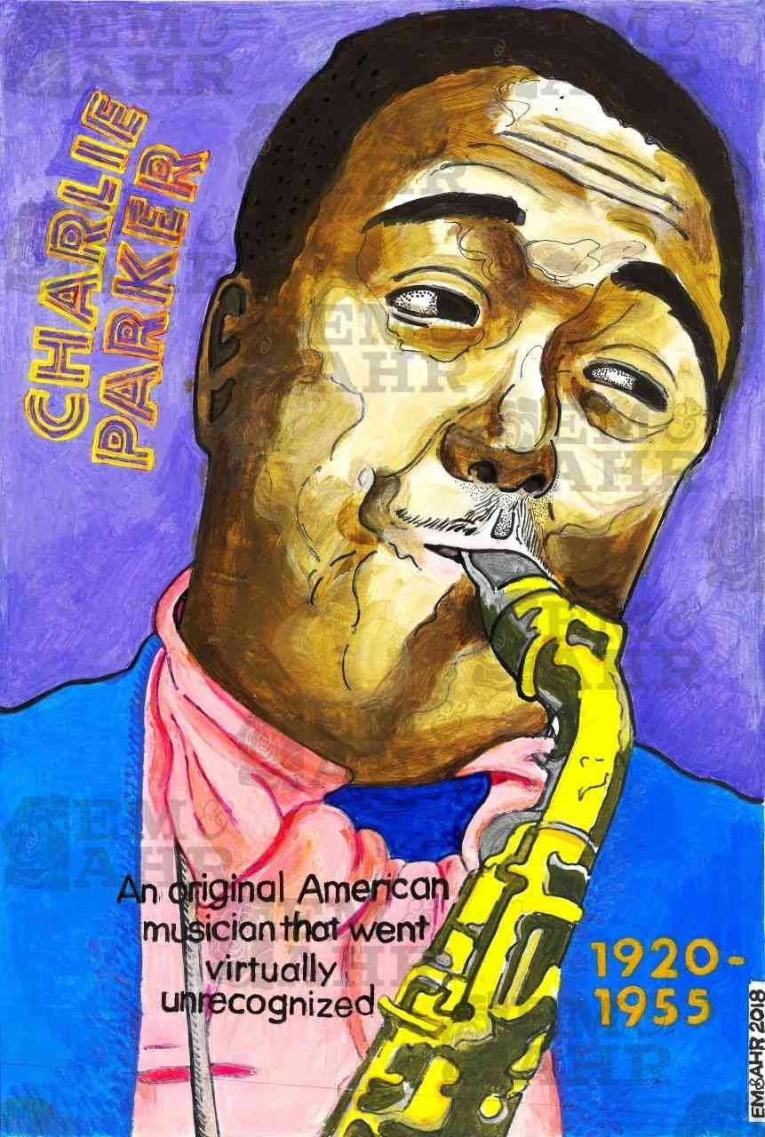 Charlie Parker T-Shirt Charlie Parker T-Shirt von EmAndAhr