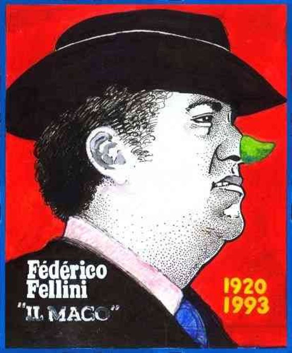 Federico Fellini T-Shirt Federico Fellini T-Shirt von EmAndAhr