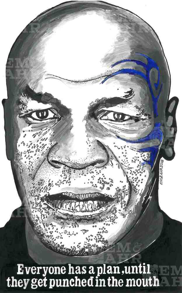 "-T-Shirt "Mike Tyson" "-T-Shirt "Mike Tyson" von EmAndAhr
