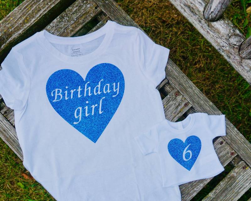 Dolly Und Mich Personalisierte Shirts Passende 18 Zoll Puppe Kleidung Mädchen Outfits Geburtstagskind von EmBrodashop