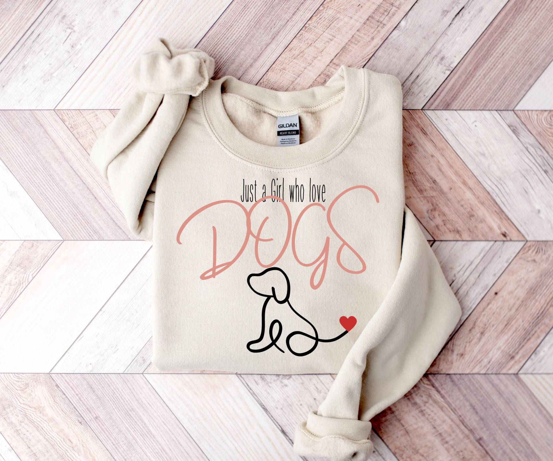 statement-Pullover Geschenk, Positive Vibes, Sweatshirt Mit Spruch, Hundeliebe, Pullover Für Frauchen, Inspirierende Sprüche, Hunde Mama von EmLuStore