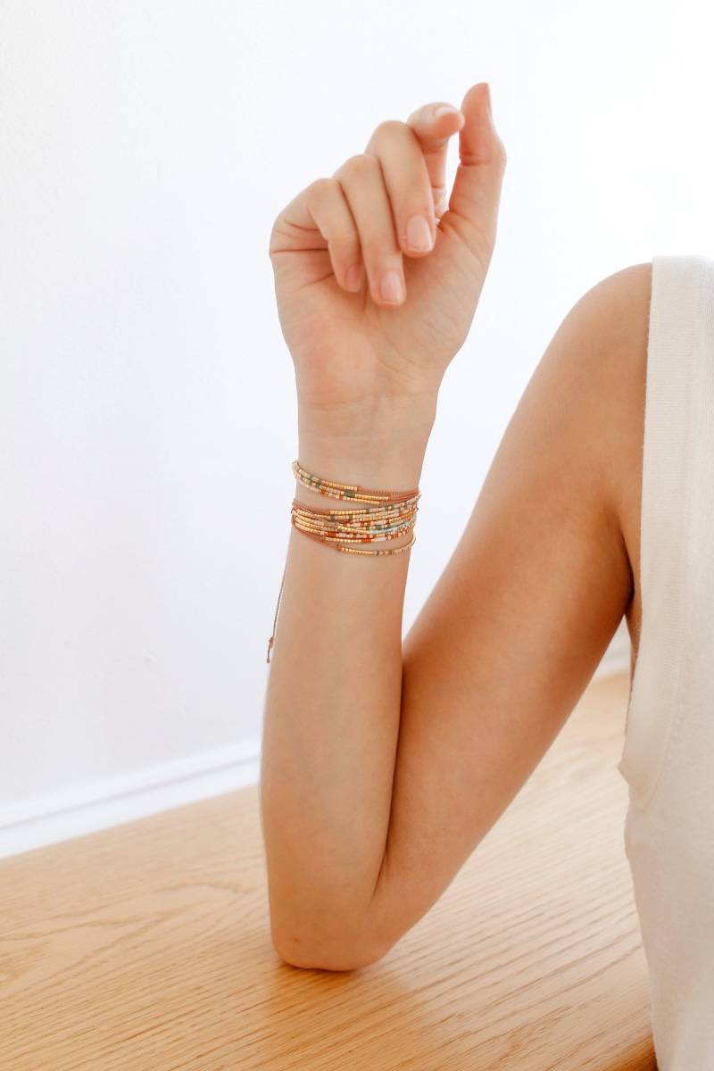 Graduate Morse Code Armband/Graduate Morse Schmuck Freundschaftsarmband Stapelbare Armbänder von EmMaLoveCo