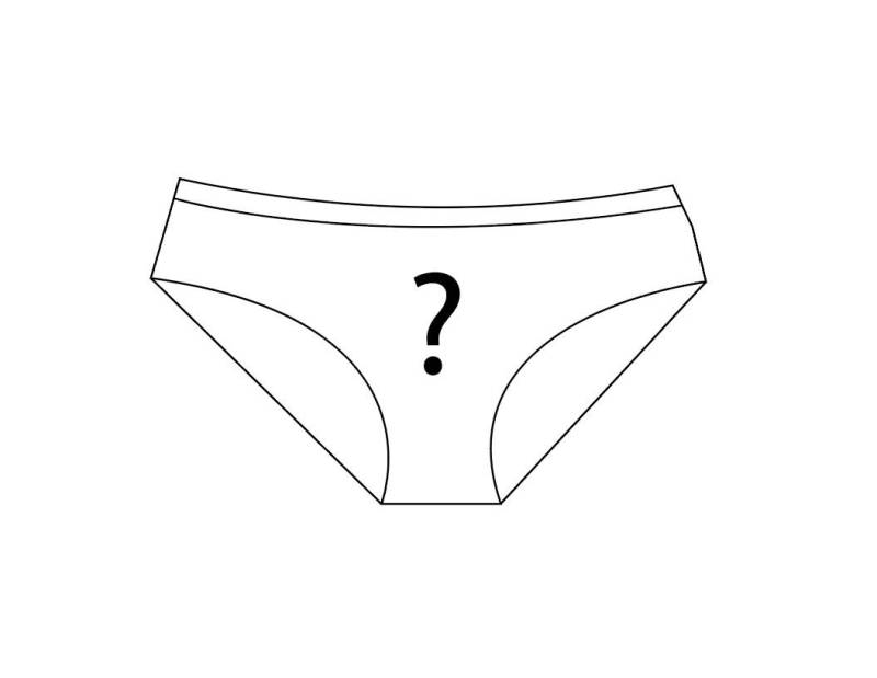 Surprise Me Bio-Baumwolle Ethical Made Bequeme Unterwäsche, Cheekini, String, Hohe Taille | Emmema Lustige Drucke Für Sie Geschenkidee von EmMeMa
