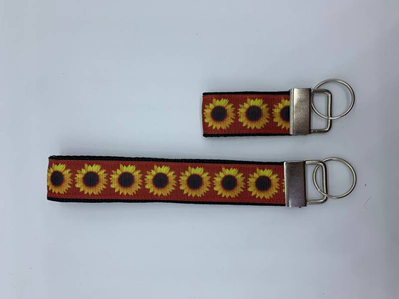 Set Aus 2 Sonnenblume Herbst-Schlüsselanhänger, Die Armband Set Set Aus 2 Sonnenblume Herbst-Schlüsselanhänger, Die Armband Set von EmaasboxShop