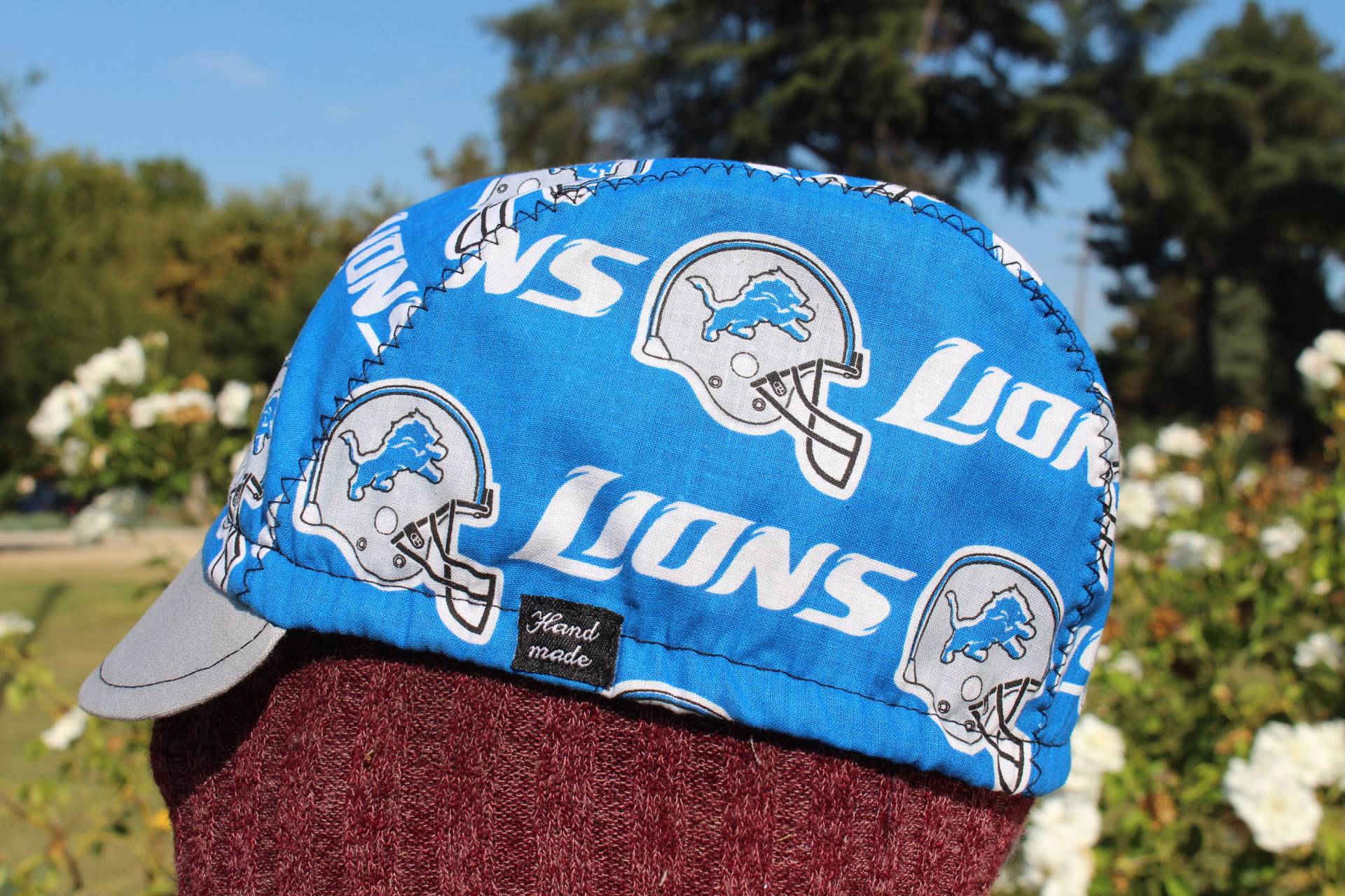 Radmütze 100 % Handmade Motiv Nfl Detroit Lions Gr. L M Radmütze 100 % Handmade Motiv Nfl Detroit Lions Gr. L M von Emanuelcapbicy