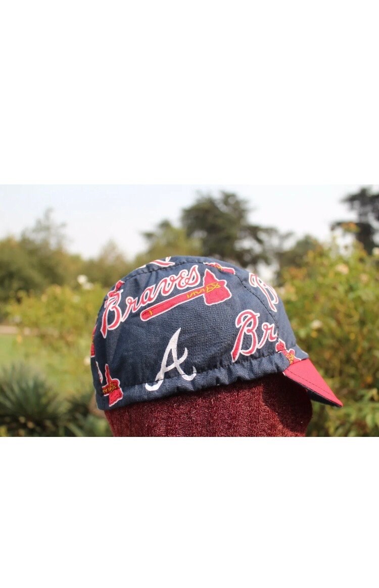 Radmütze Atlanta Braves 100% Baumwolle Handmade in Usa M L Radmütze Atlanta Braves 100% Baumwolle Handmade in Usa M L von Emanuelcapbicy