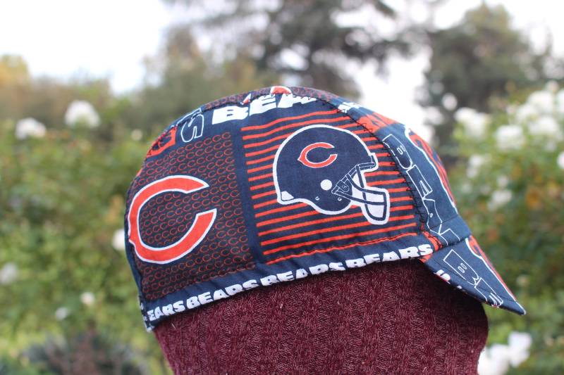 Radmütze Motiv Nfl Chicago Bears 100 % Handmade Gr. L M Radmütze Motiv Nfl Chicago Bears 100 % Handmade Gr. L M von Emanuelcapbicy