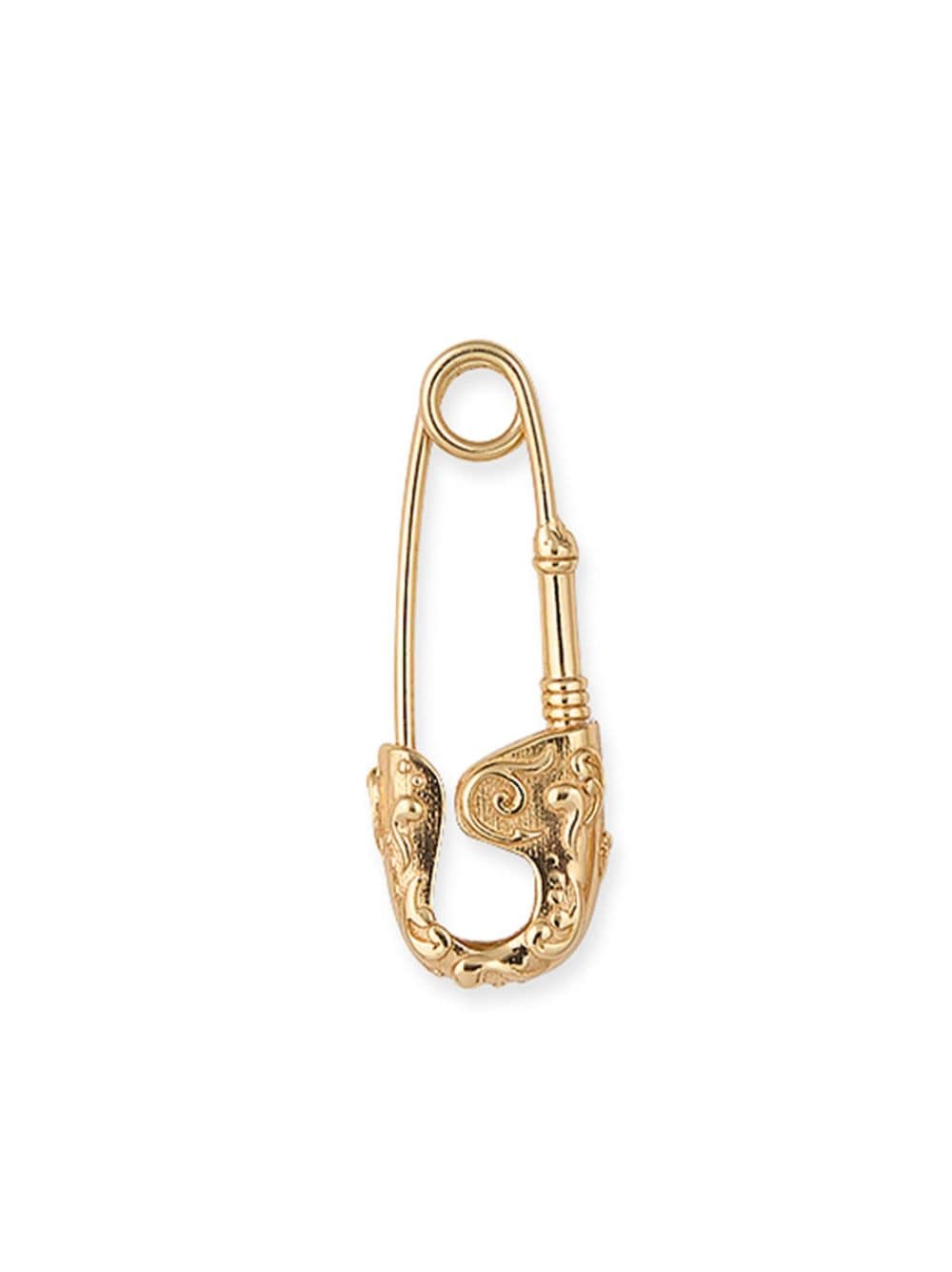 Emanuele Bicocchi Arabesque Sterlingsilberohrring mit Nadel - Gold von Emanuele Bicocchi