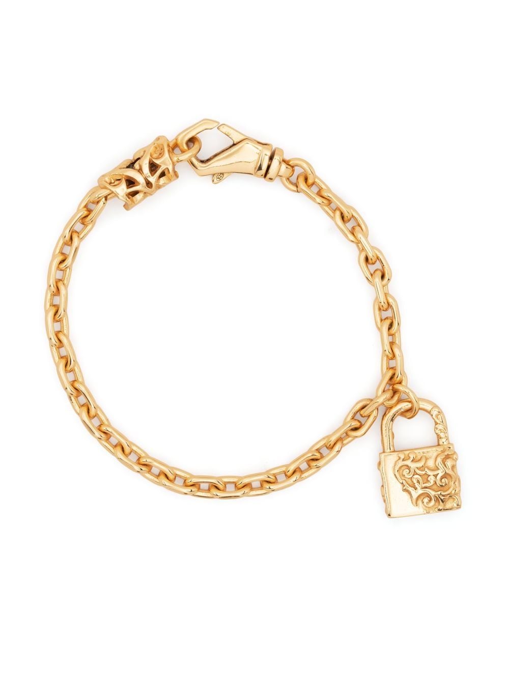 Emanuele Bicocchi Armband mit Arabesque-Schloss - Gold von Emanuele Bicocchi