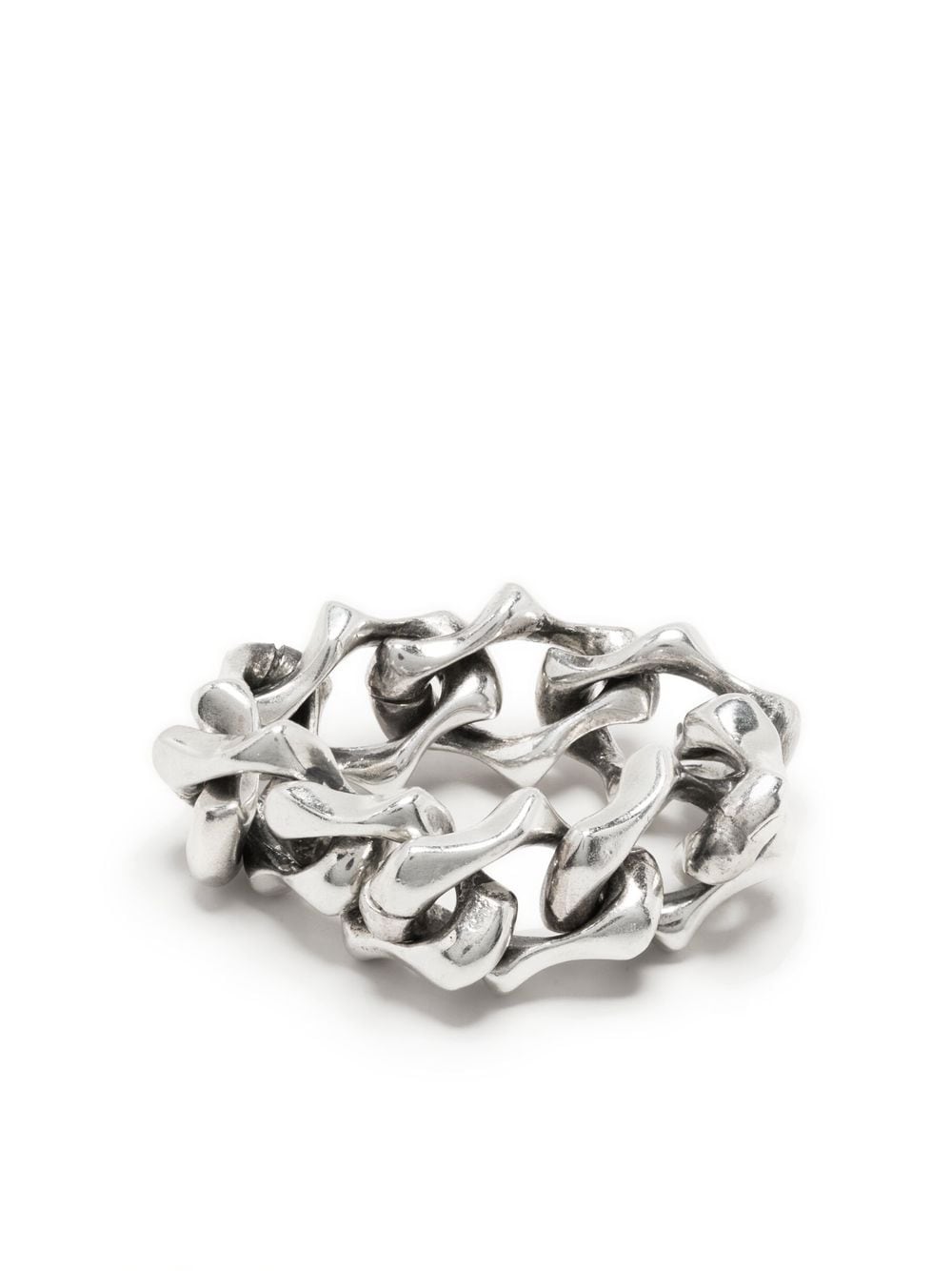 Emanuele Bicocchi Ring im Kettendesign - Silber von Emanuele Bicocchi