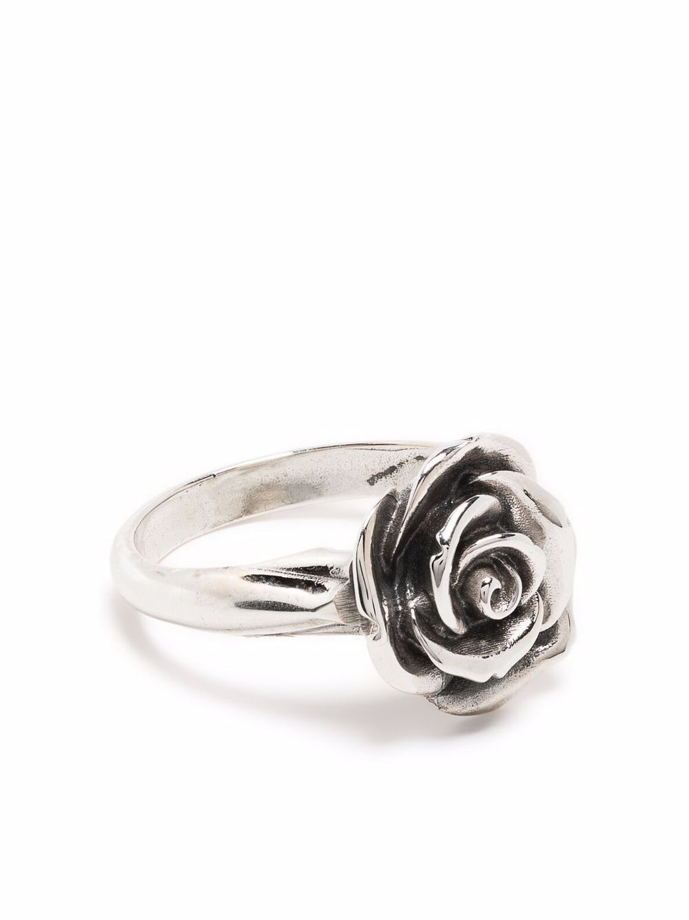 Emanuele Bicocchi Ring mit Rose - Silber von Emanuele Bicocchi