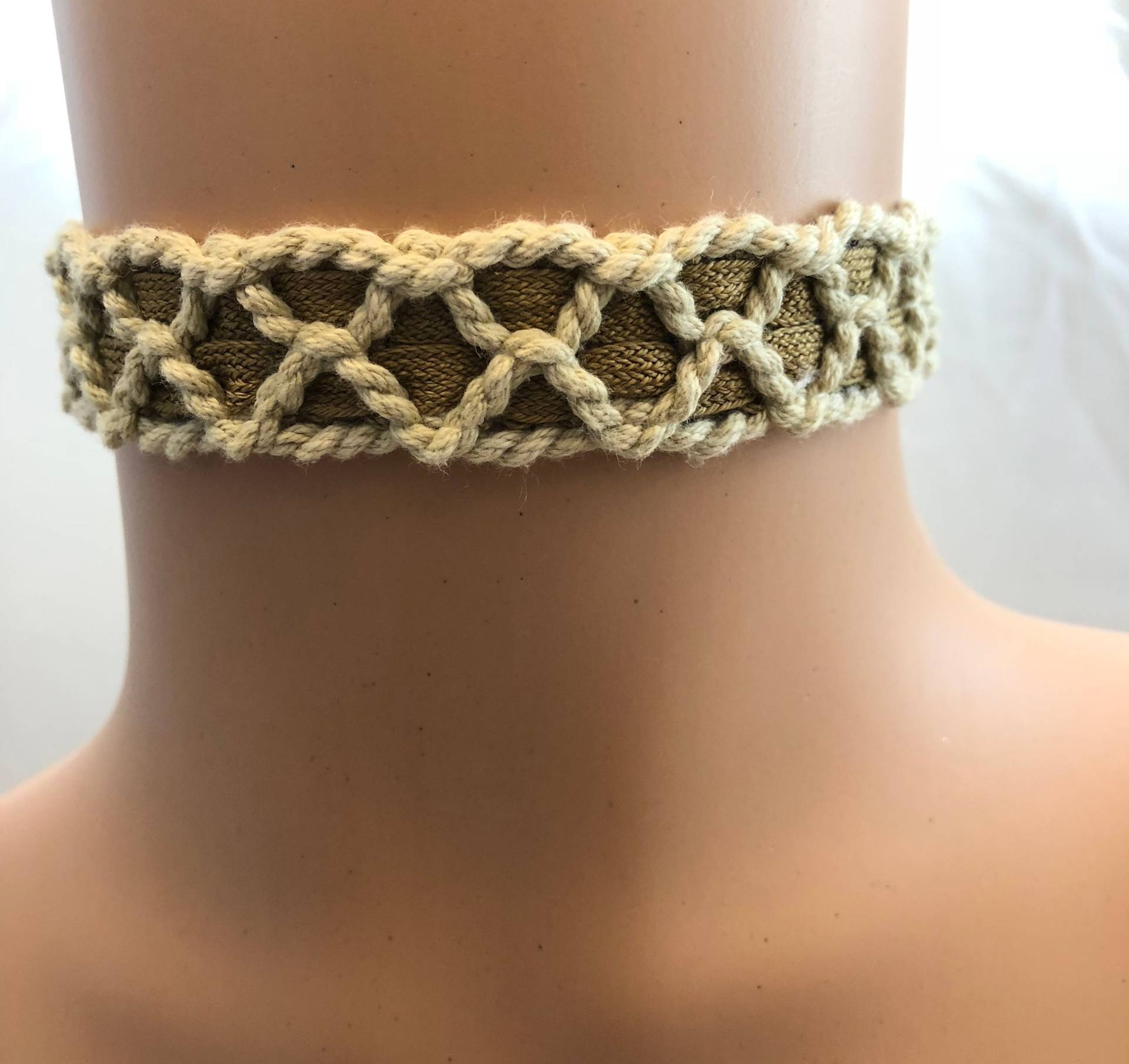 Schnur Band Halsband Schnur Band Halsband von Emarele
