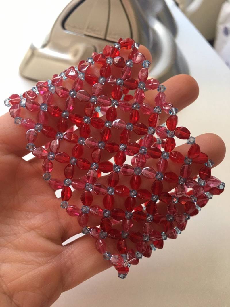 Granatapfel Rot Dehnbares Armband Granatapfel Rot Dehnbares Armband von Emayuka