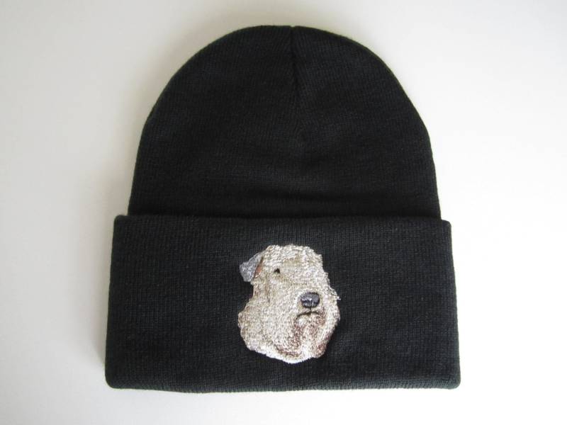 Weich Beschichtete Weaten Terrier Bestickte Mütze von EmbarkEmbroidery