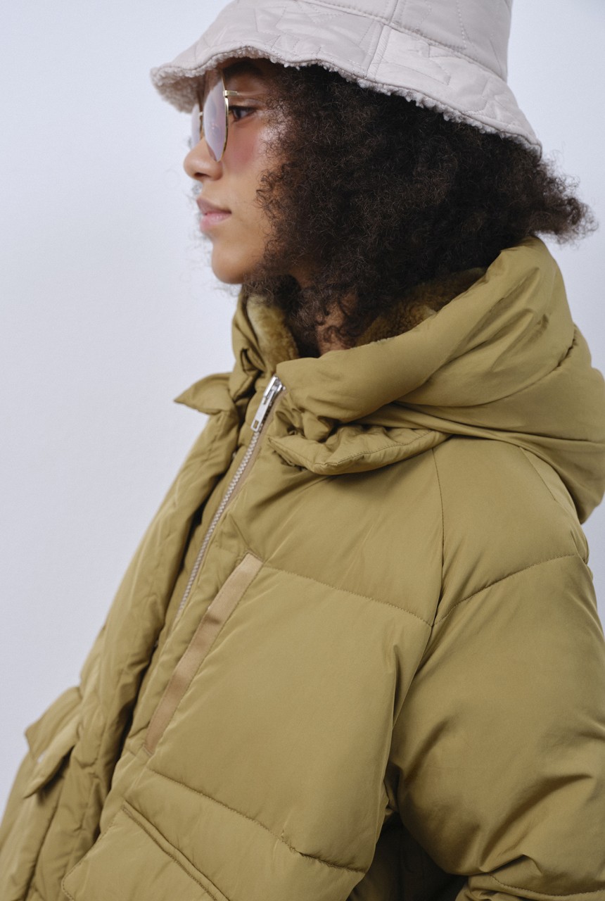 LYNDON PUFFER JACKET | Embassy of Bricks and Logs | vegan... M von Embassy of Bricks and Logs