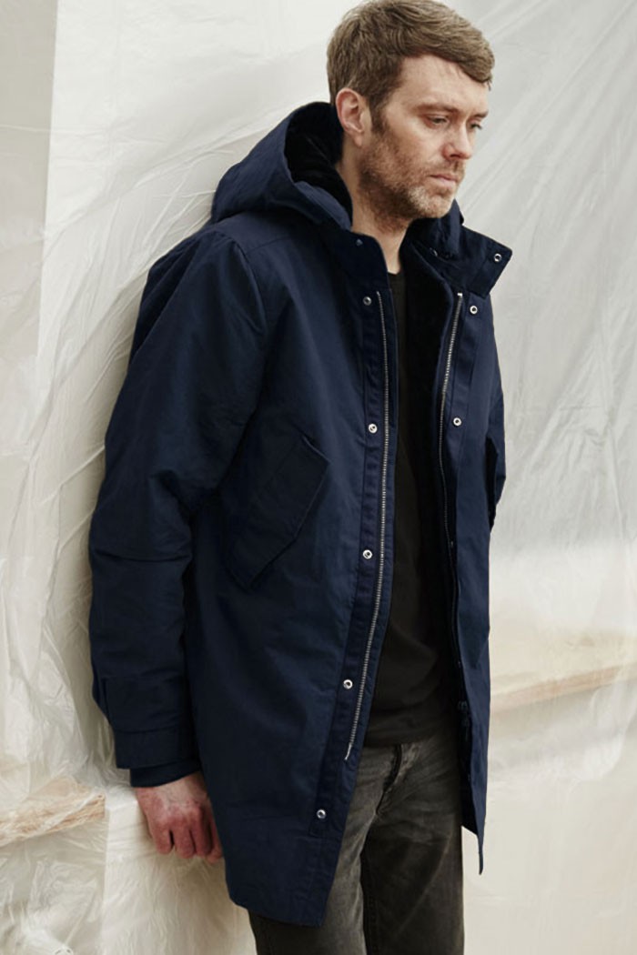 Stanley | Embassy of Bricks and Logs | veganer Parka | Navy L von Embassy of Bricks and Logs