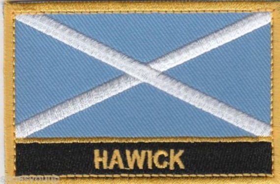 Hawick Scotland Town & City Besticktes Aufnäher Abzeichen Hawick Scotland Town & City Besticktes Aufnäher Abzeichen von EmblemsGifts