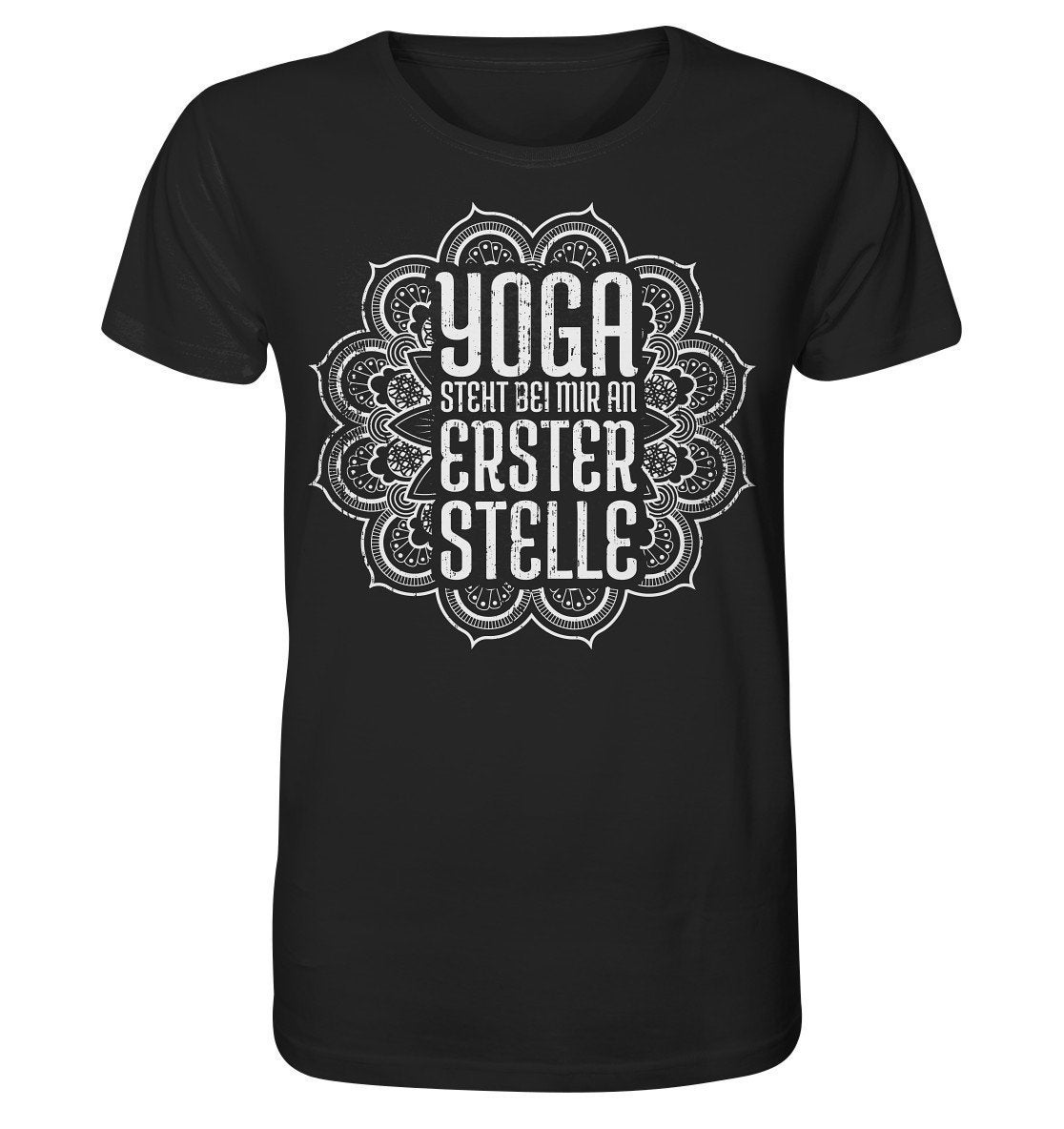 Statement Yoga Shirt Mit Dem Spruch " Steht Bei Mir An Erster Stelle /Geschenk Meditation Organic von EmbraceYourDream