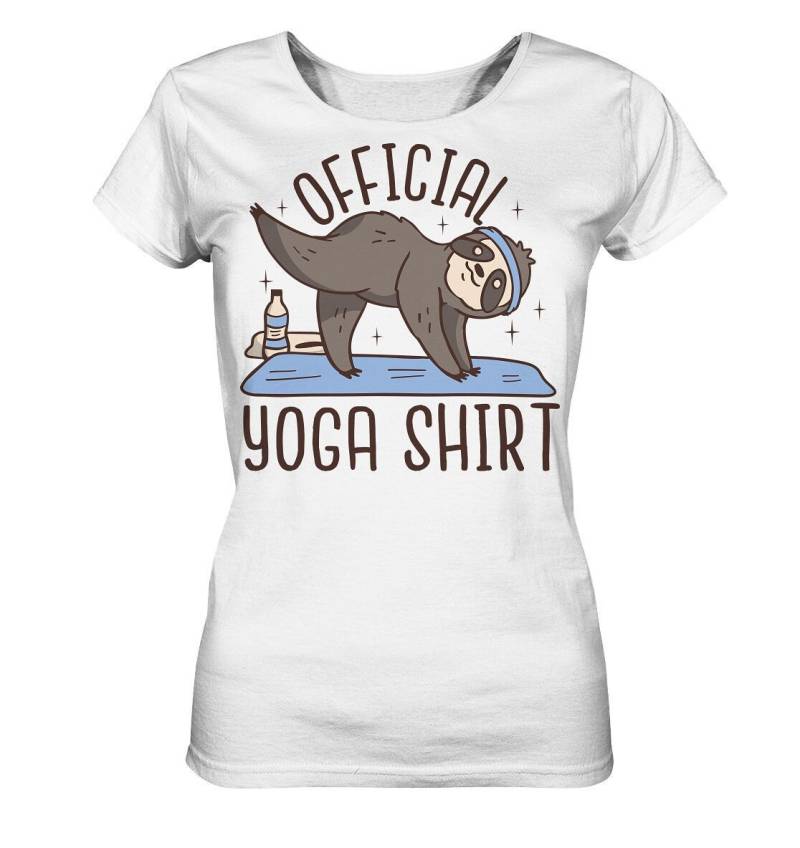 Yoga Geschenk/Lustiges Shirt Mit Dem Spruch " Official " Faultier in Pose - Ladies Organic Yoga Geschenk/Lustiges Shirt Mit Dem Spruch " Official " Faultier in Pose - Ladies Organic von EmbraceYourDream