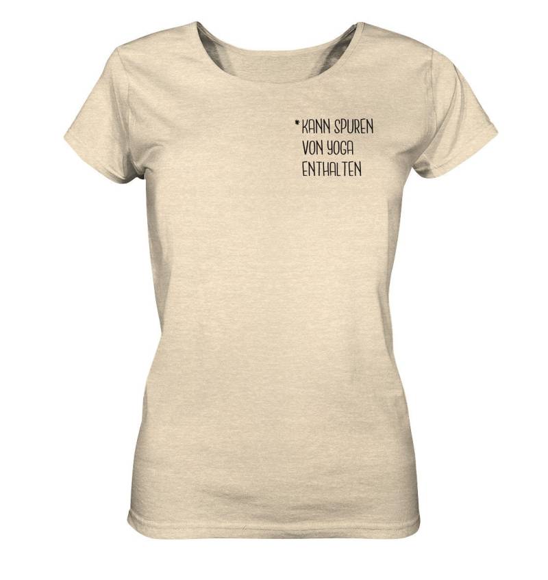 Yoga Geschenk/Shirt Mit Dem Spruch " Kann Spuren Von Enthalten " - Ladies Organic Yoga Geschenk/Shirt Mit Dem Spruch " Kann Spuren Von Enthalten " - Ladies Organic von EmbraceYourDream
