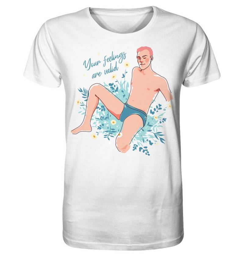 statement Shirt Mit Dem Spruch " You Feelings Are Valid "/Self Love Selbstliebe Mental Health Mentale Gesundheit - Organic statement Shirt Mit Dem Spruch " You Feelings Are Valid "/Self Love Selbstliebe Mental Health Mentale Gesundheit - Organic von EmbraceYourDream