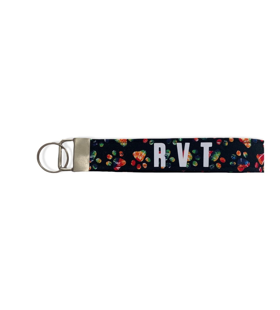 Rvt Schlüsselanhänger Schwarz Bunt Batik Pawprints Geschenk Wertschätzung Registered Vet Tech Rvt Schlüsselanhänger Schwarz Bunt Batik Pawprints Geschenk Wertschätzung Registered Vet Tech von EmbroideredInc