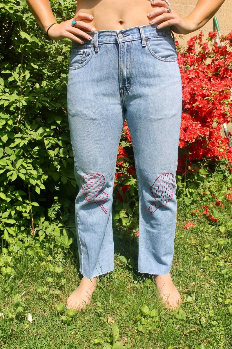 Mit Liebe Gestickt Jeans von EmbroideryByErinCo