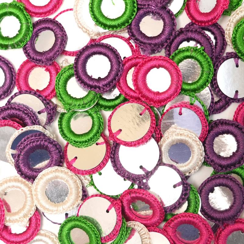 4 Farben, 100 Stück - Häkelringe Kombipackung - 25 Stück Von Jeder Farbe | Embct05901 4 Farben, 100 Stück - Häkelringe Kombipackung - 25 Stück Von Jeder Farbe | Embct05901 von EmbroideryMaterial
