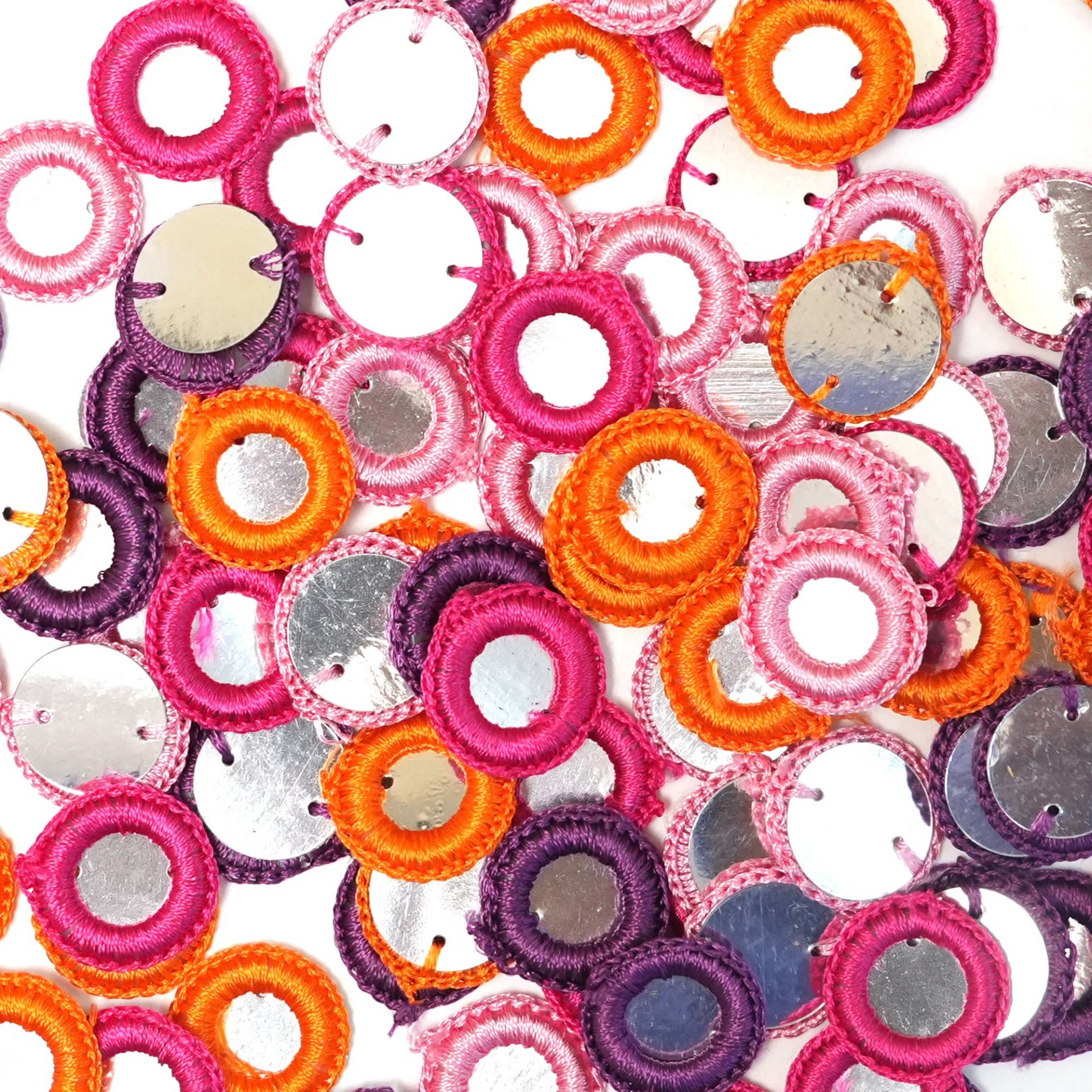 4 Farben, 100 Stück - Häkelringe Kombipackung - 25 Stück Von Jeder Farbe | Embct05905 4 Farben, 100 Stück - Häkelringe Kombipackung - 25 Stück Von Jeder Farbe | Embct05905 von EmbroideryMaterial