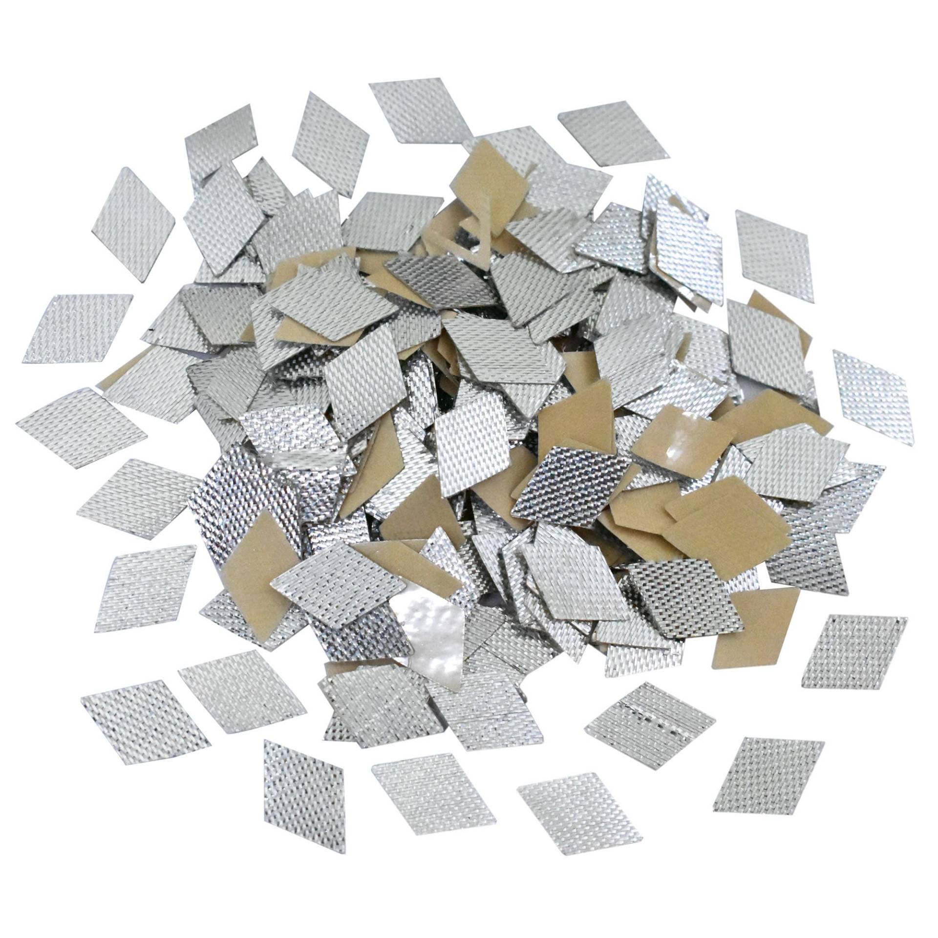 50 Gramm, Diamant Form Gota Patti in Silber Farbe-Emb1448 50 Gramm, Diamant Form Gota Patti in Silber Farbe-Emb1448 von EmbroideryMaterial