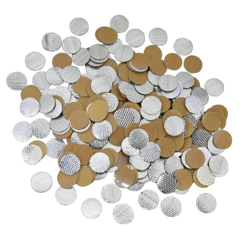 Rundes Gota Patti in Silber Farbe-Emb418 von EmbroideryMaterial