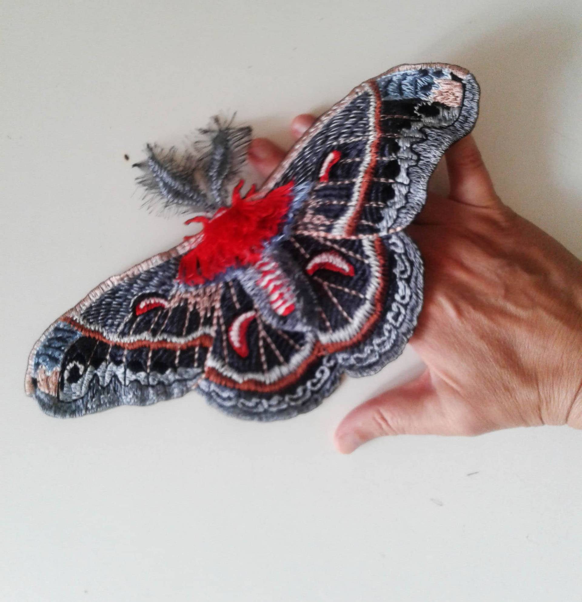 Moks215(P Großer Patch - Schmetterlingspatch von EmbroideryMoks