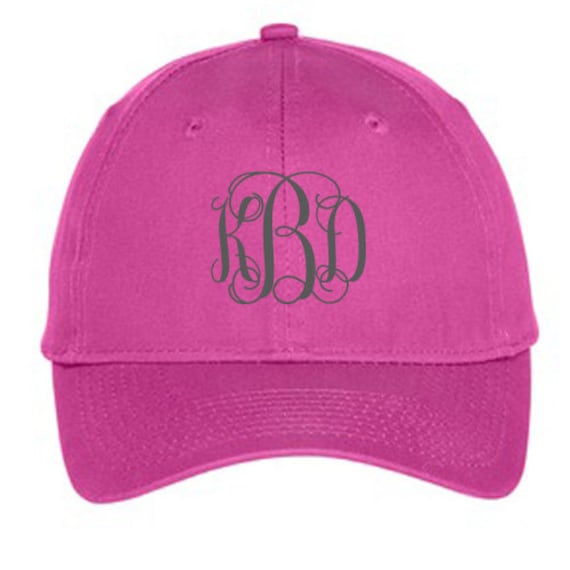 Benutzerdefinierte Monogramm Cap Puffy 3D Buchstaben Benutzerdefinierte Monogramm Cap Puffy 3D Buchstaben von EmbroideryandGifts