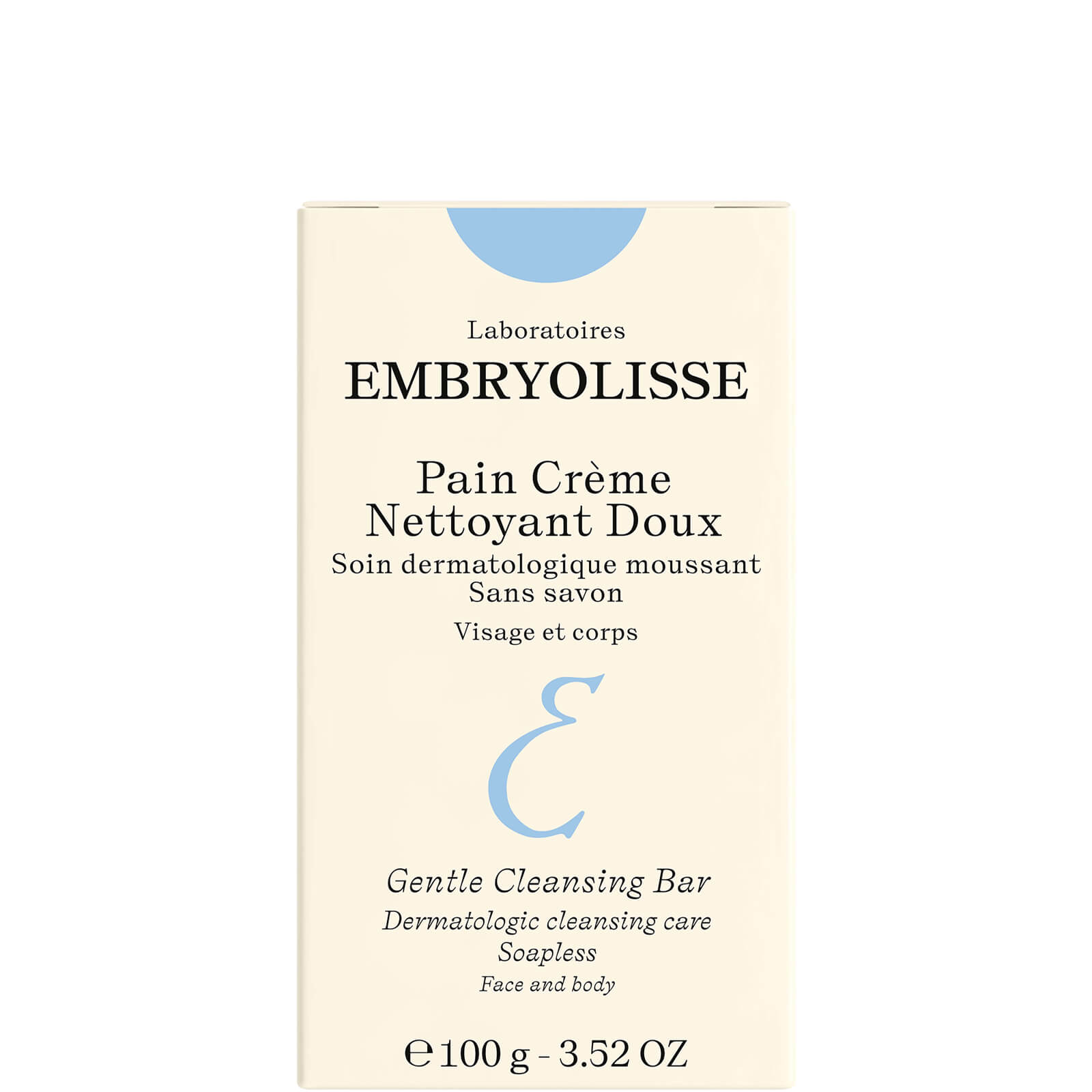 Embryolisse Gentle Dermatological Reinigungsstück (100g) von Embryolisse