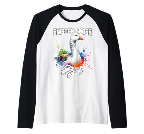 Emdener Gans Embden Goose Mädchen Emdengans Raglan von Emdengans Designs Damen