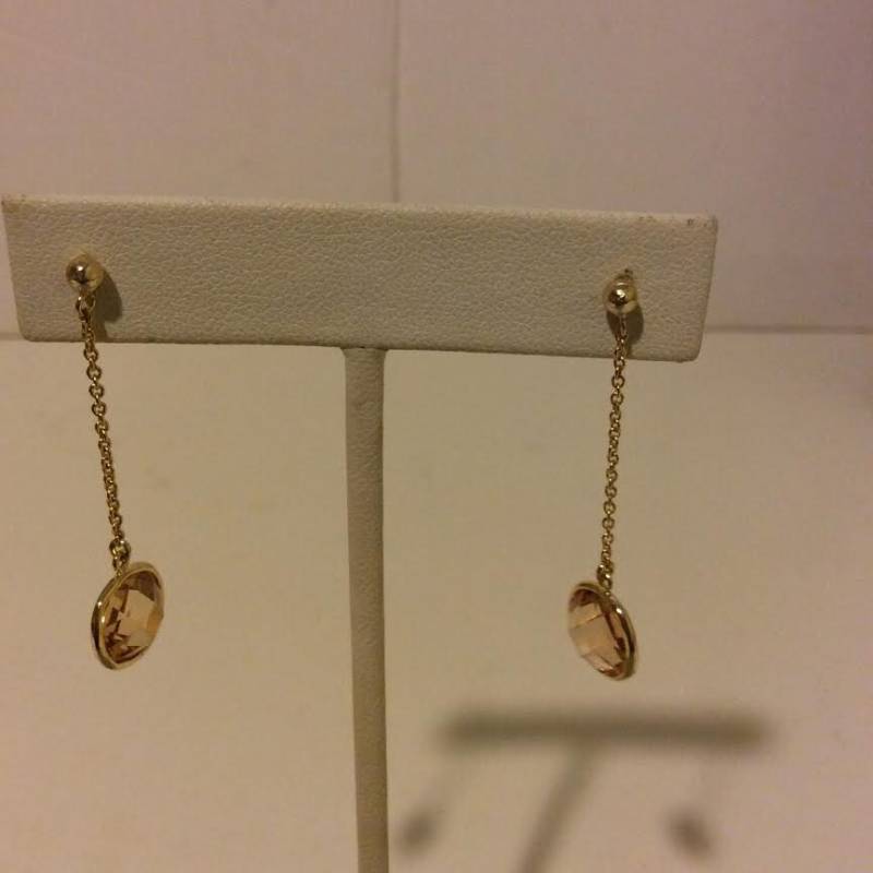 Gold Über Sterling Silber Ohrringe Citrin Beschichtet Gold Über Sterling Silber Ohrringe Citrin Beschichtet von EmeliaHart