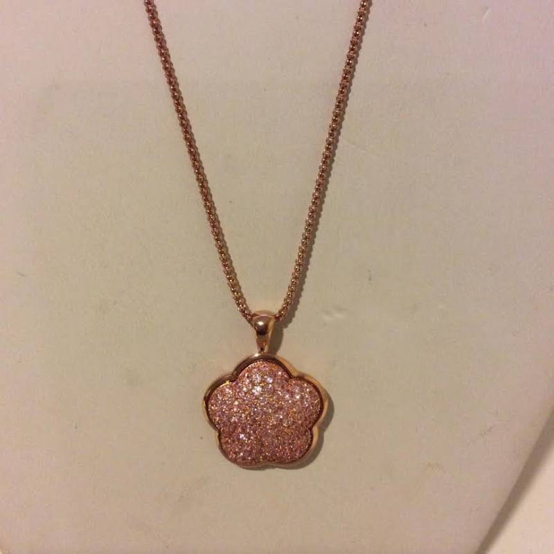Wunderschöne Klobige Stieg Gold Beschichtet Auf Sterlingsilber Ebnen Blume Anhänger Halskette Wunderschöne Klobige Stieg Gold Beschichtet Auf Sterlingsilber Ebnen Blume Anhänger Halskette von EmeliaHart