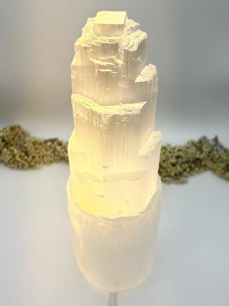 Selenit Lampe Jumbo Selenit Lampe Jumbo von EmeliesLovelyThings