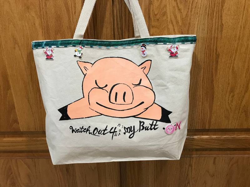 Weihnachten Schwein Tote Tasche, Einkaufstasche, Baumwolltasche, Lebensmittelgeschäft Einkaufstasche. X " Mas Geschenk, "Achten Sie Auf Meinem Weihnachten Schwein Tote Tasche, Einkaufstasche, Baumwolltasche, Lebensmittelgeschäft Einkaufstasche. X " Mas Geschenk, "Achten Sie Auf Meinem von EmeraldLeafBamboo