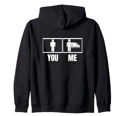 Stolzer Lustiger Herren EMS EMT Sanitäter Kapuzenjacke von Emergency Medical Technician EMT Paramedic