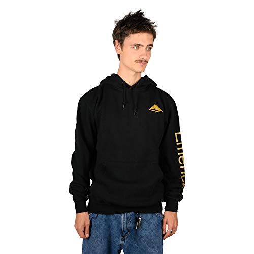 Emerica Herren Pure Combo Hoodie Kapuzenpullover, schwarz, Small von Emerica