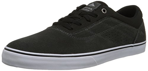 Emerica Herren The Herman G6 Vulc Skate Schuh, Grau (Dunkelgrau/Schwarz), 41 EU von Emerica