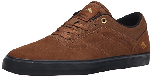 Emerica Herren The Herman G6 Vulc Skateschuh, Braun (braun/schwarz), 38.5 EU von Emerica