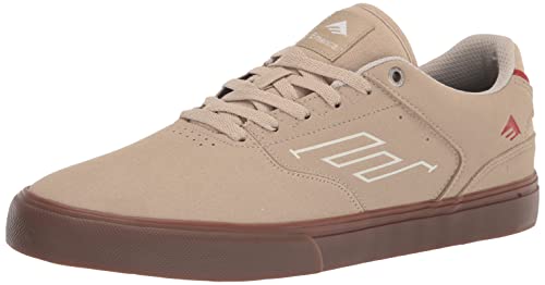 Emerica Herren The Low Vulc Skate-Schuh, Tanne/Weiß/Kaugummi, 45 EU von Emerica