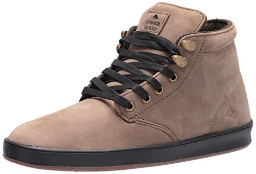 Emerica Romero Herren Skateschuh mit Schnürung, Braun (Brown/Gold/Black), 43 EU von Emerica