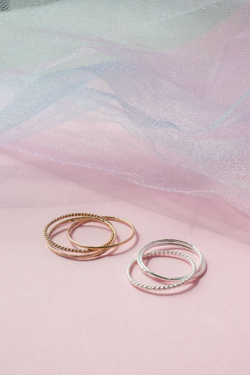 Dreifach Rolling Ring | Angst Fidget Sorgen Meditation Spinner Achtsamkeit Geschenk Für Sie Dreifach Rolling Ring | Angst Fidget Sorgen Meditation Spinner Achtsamkeit Geschenk Für Sie von EmeryandOpal