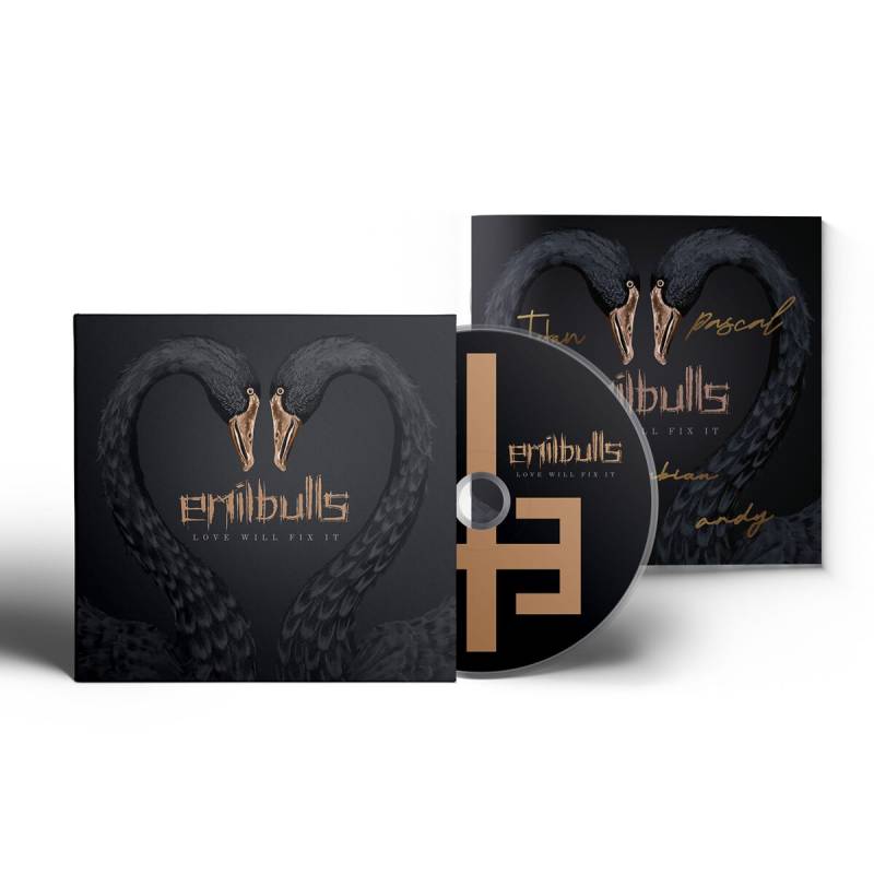 Love will fix it von Emil Bulls - CD & Autogrammkarte (Digisleeve) von Emil Bulls