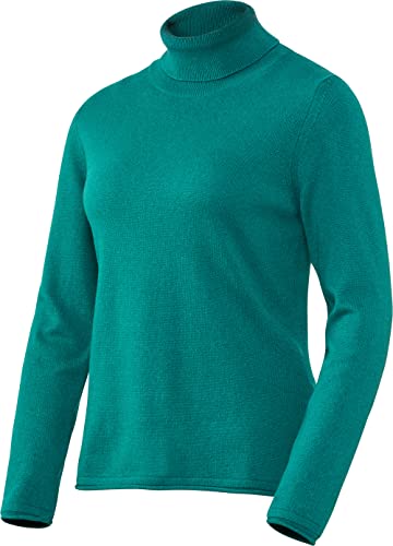 Emilia Parker Damen Kaschmir-Seide Rollkragenpullover, weicher Strickpullover für Frauen, Ganzjahres-Pullover, Gr. 38-48 von Emilia Parker