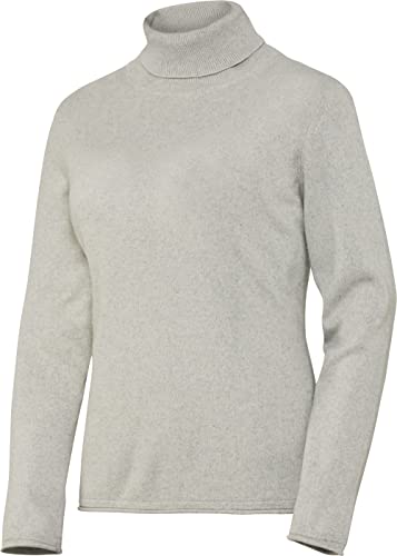 Emilia Parker Damen Kaschmir-Seide Rollkragenpullover, weicher Strickpullover für Frauen, Ganzjahres-Pullover, Hellgrau, Gr. 44 Emilia Parker Damen Kaschmir-Seide Rollkragenpullover, weicher Strickpullover für Frauen, Ganzjahres-Pullover, Hellgrau, Gr. 44 von Emilia Parker